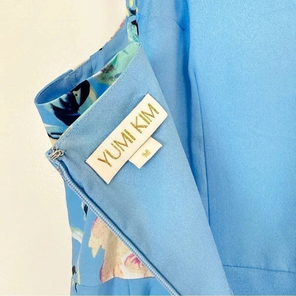 YUMI KIM Moonlight Dress in Sky Blue Garden Rose M - Picture 13 of 15